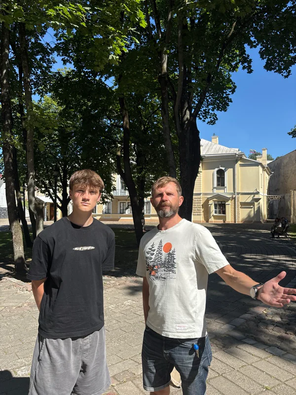 Žaidimo akimirka prie Senosios prezidentūros