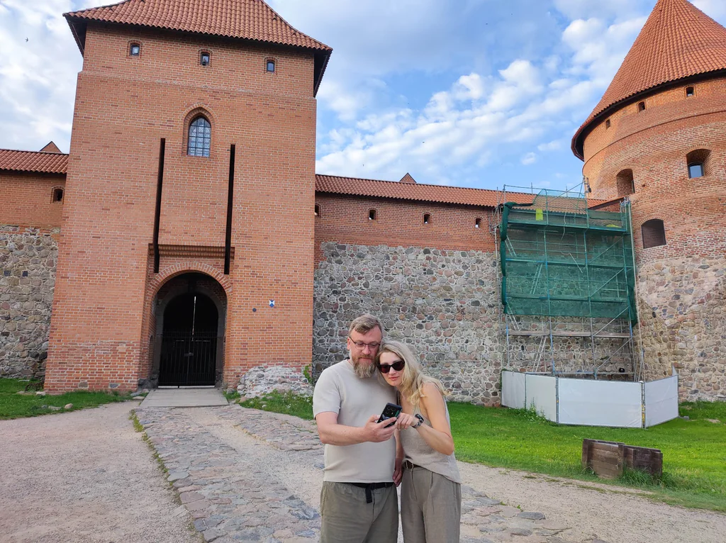 Žaidimo akimirka prie Trakų salos pilies